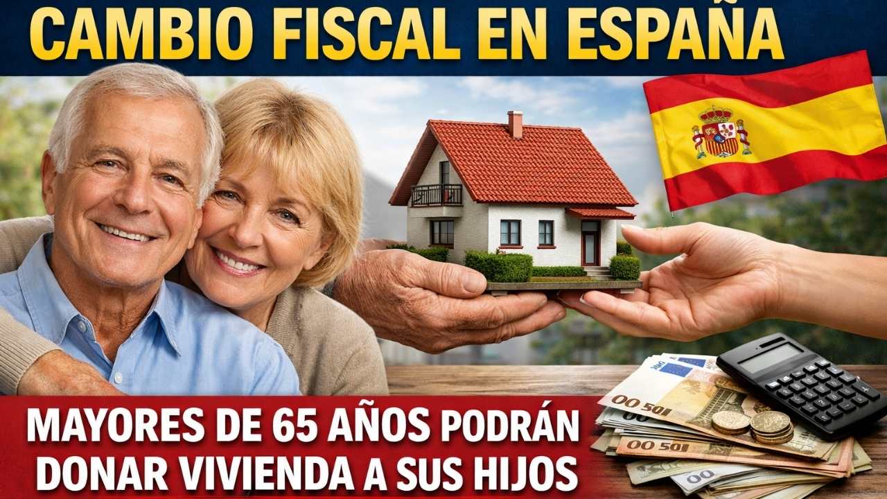 Cambio Fiscal En España: Personas Mayores De 65 Años Podrán Donar Vivienda Familiar A Sus Hijos Sin Impuestos