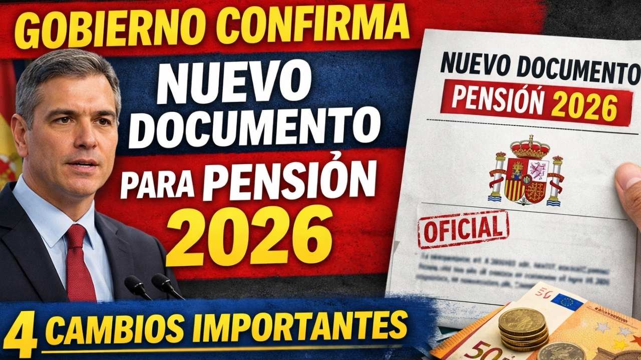 Gobierno Confirma Nuevo Documento Para Pensión 2026: 4 Cambios Importantes Que Todos Los Pensionados Deben Conocer
