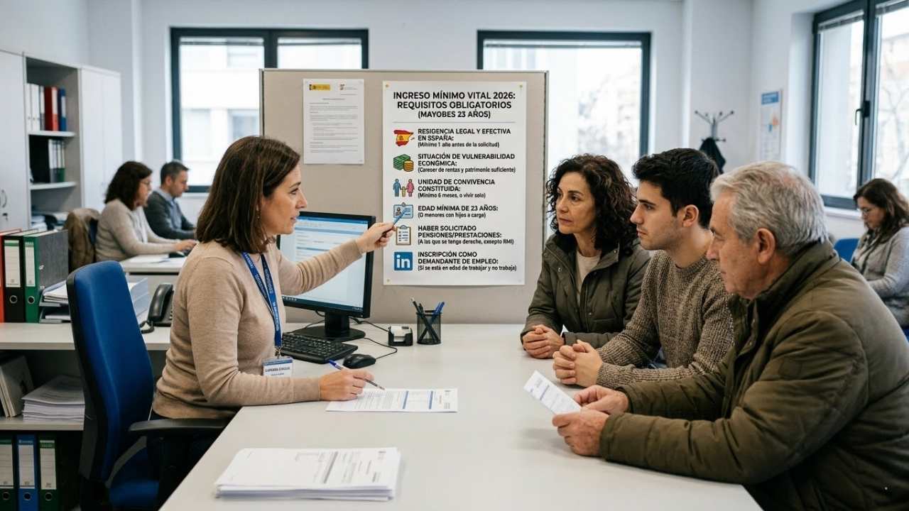 Ingreso Mínimo Vital 2026: Los 6 Requisitos Obligatorios Para Personas Mayores De 23 Años En España