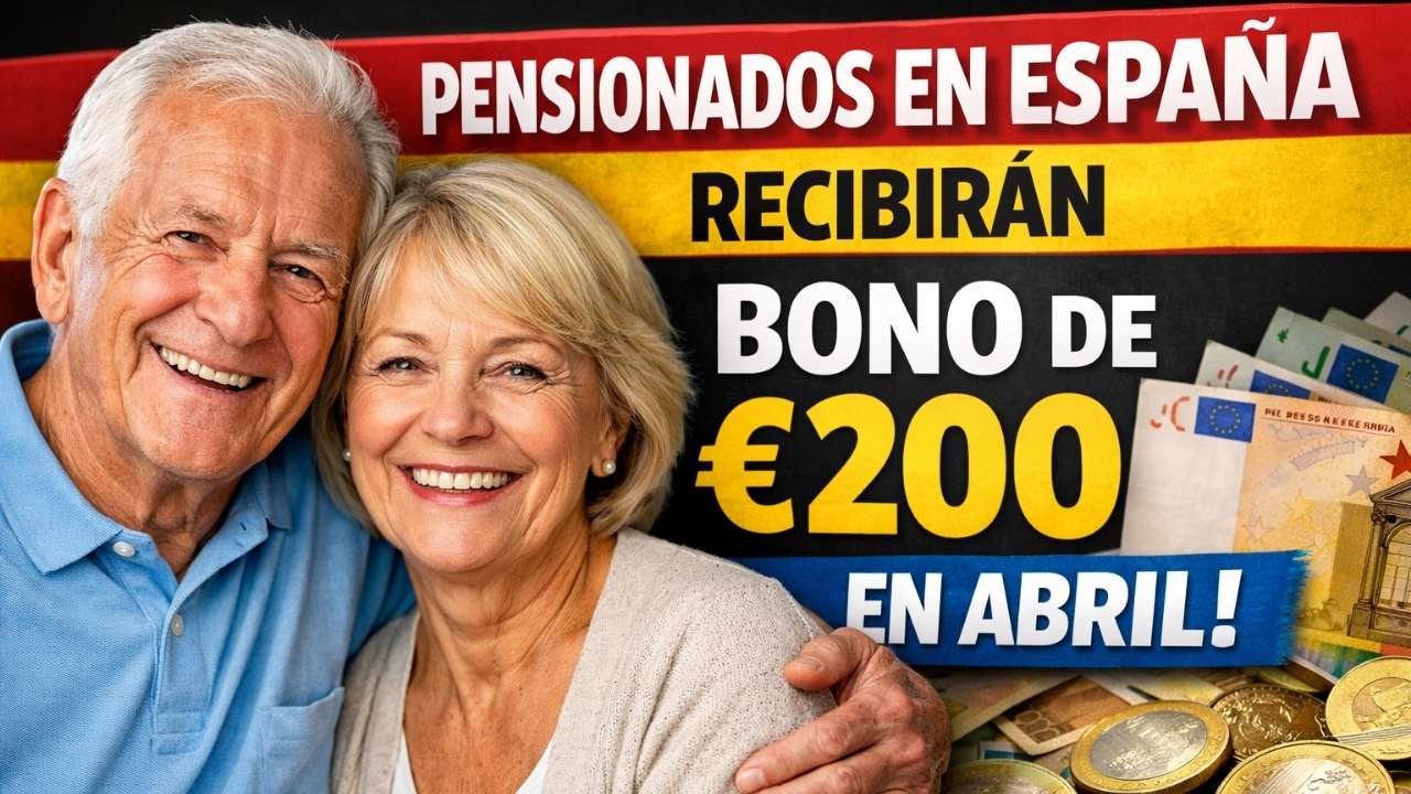 Pensionados En España Recibirán Bono De €200 En Abril: Guía Completa Con Requisitos Y Pasos Para Solicitarlo