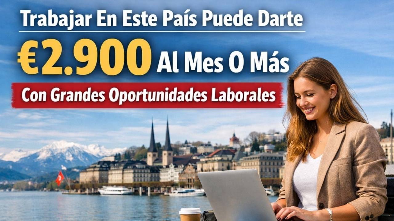 Trabajar En Este País Puede Darte €2.900 Al Mes O Más Con Grandes Oportunidades Laborales